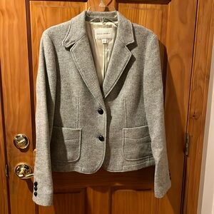 Banana Republic Gray Tweed Blazer